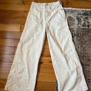 Wrangler Worldwide High Rise Jeans in White Size 26